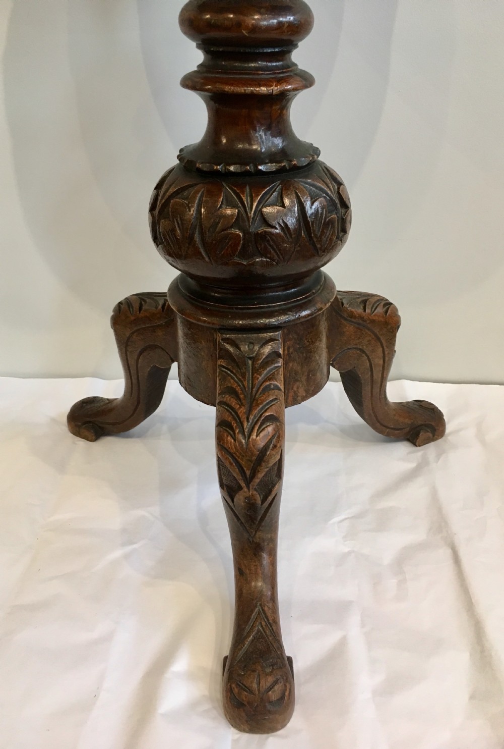 Antique Victorian Adjustable Piano Stool View IX