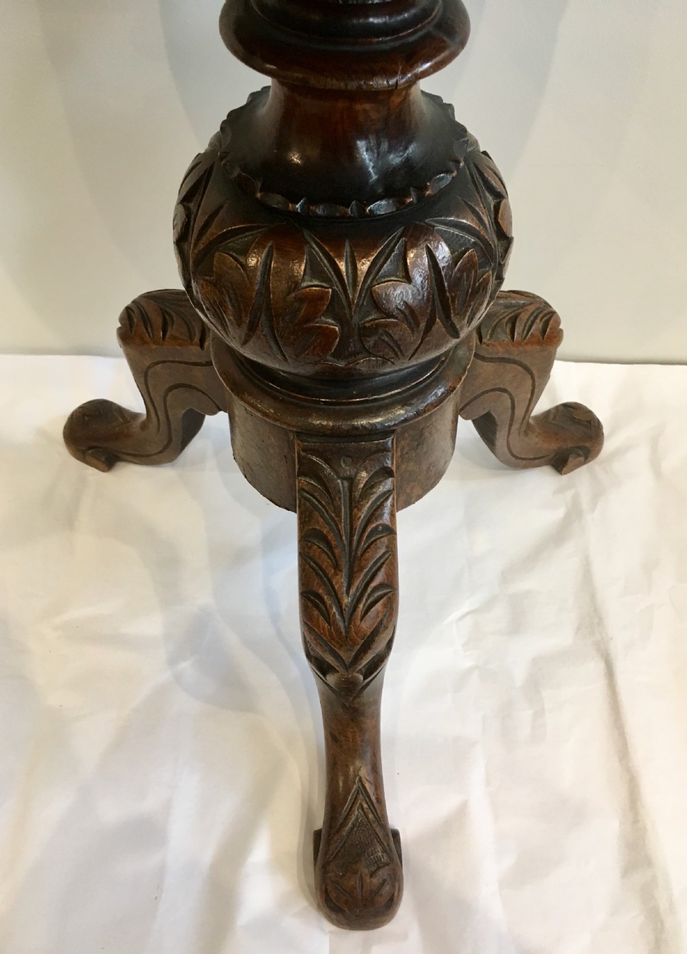 Antique Victorian Adjustable Piano Stool View XII