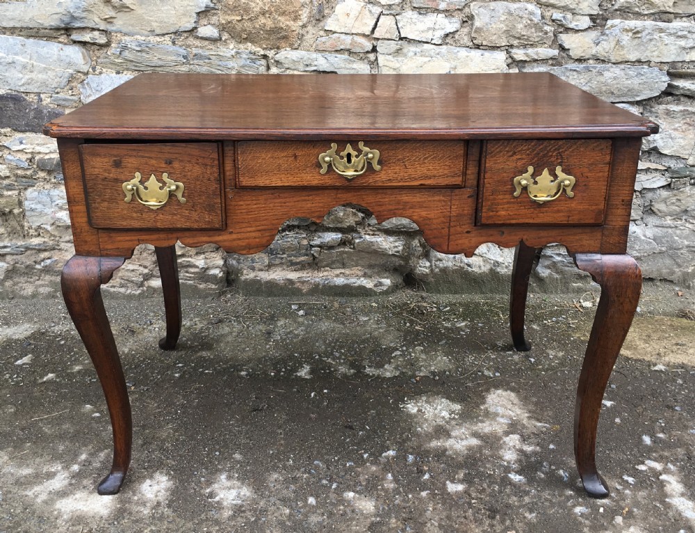 Antique 18th Century Oak Lowboy 