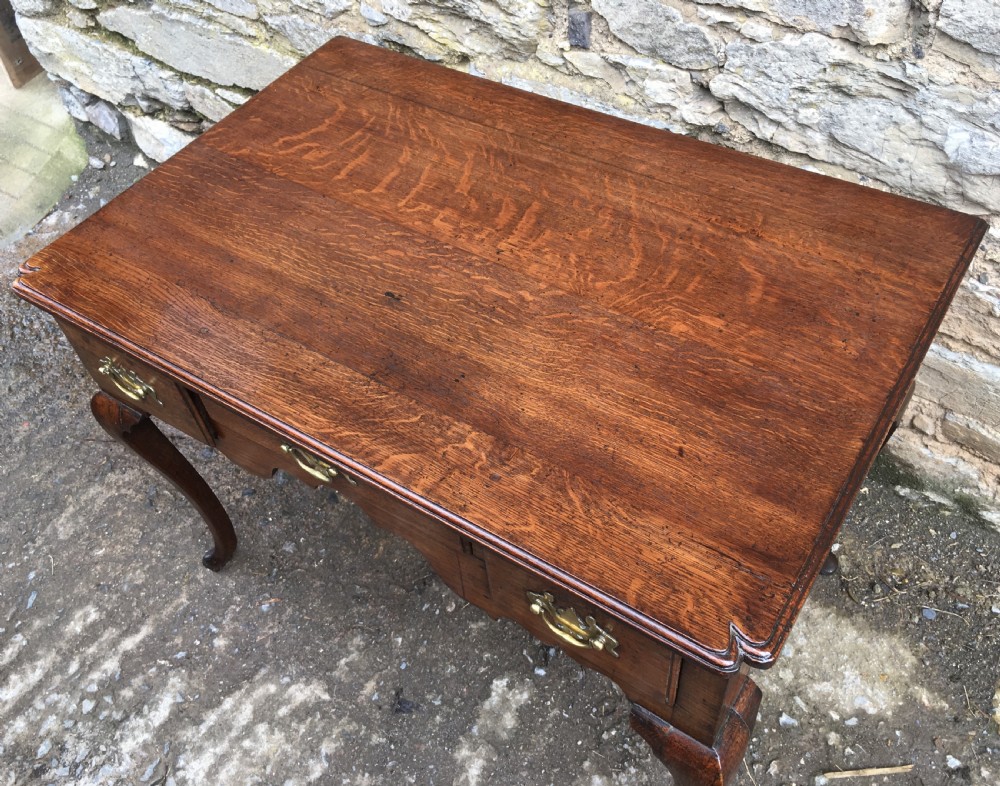 Antique 18th Century Oak Lowboy  View IV