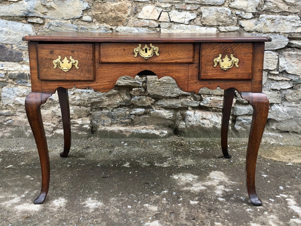 Antique 18th Century Oak Lowboy  View IX