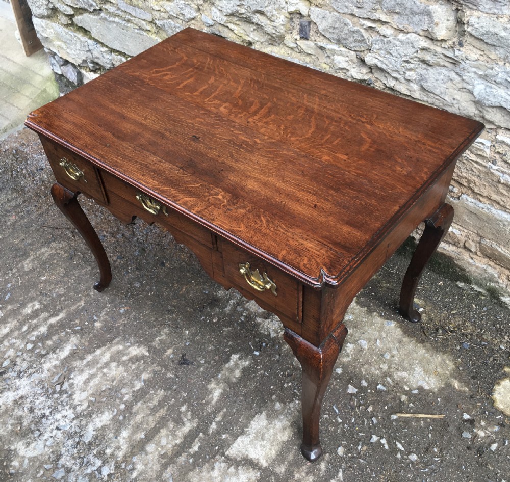 Antique 18th Century Oak Lowboy  View X