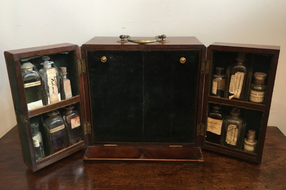 Antique Mahogany Apothecary Cabinet  View III