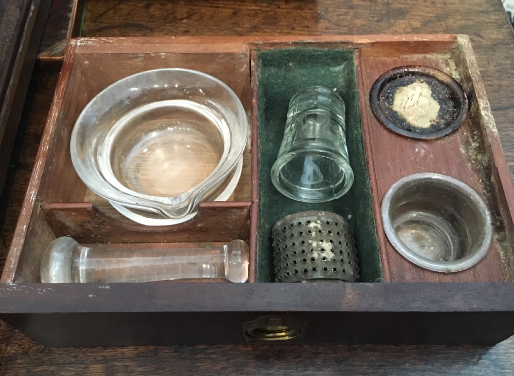 Antique Mahogany Apothecary Cabinet  View V