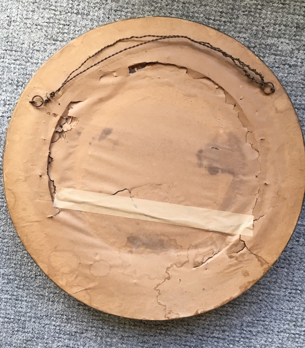 Antique Regency Convex Mirror  View XII