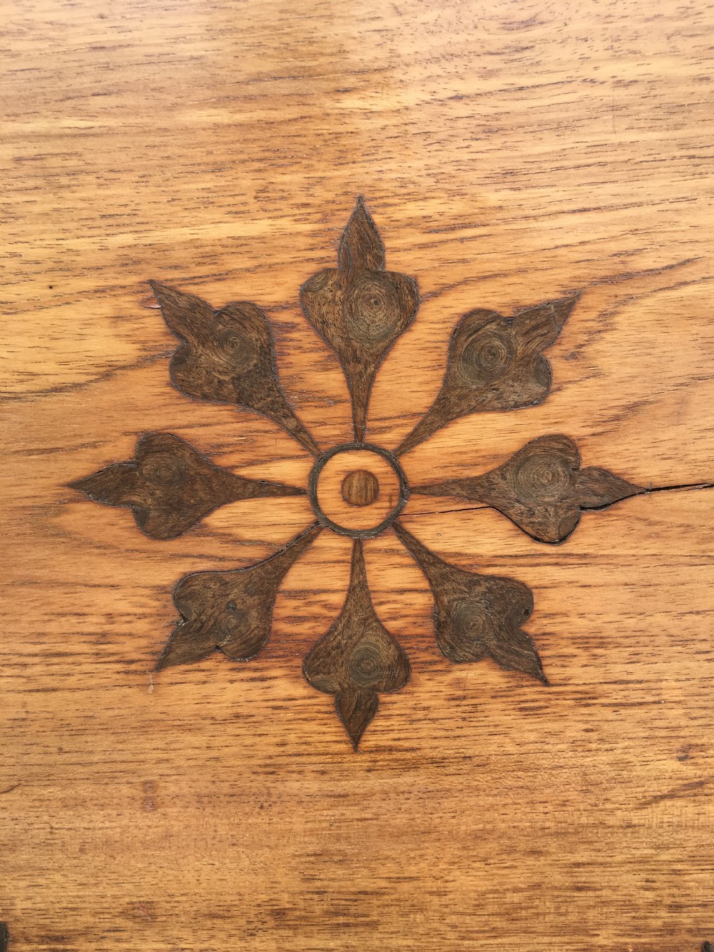 Antique Continental Marquetry Cabinet on Stand  View XIX