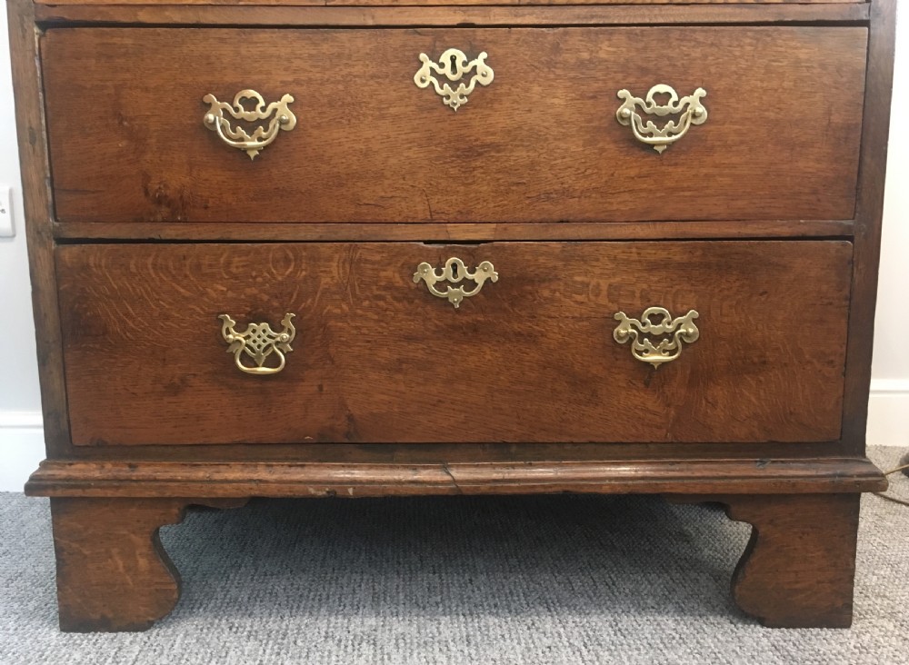 Antique 18th Century Oak Chest of Drawers View IV
