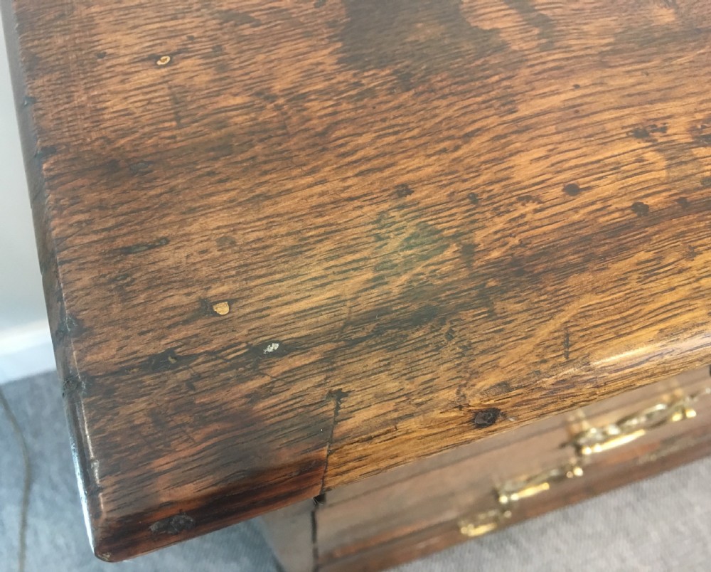 Antique 18th Century Oak Chest of Drawers View X