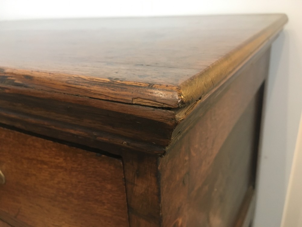 Antique 18th Century Oak Chest of Drawers View XI