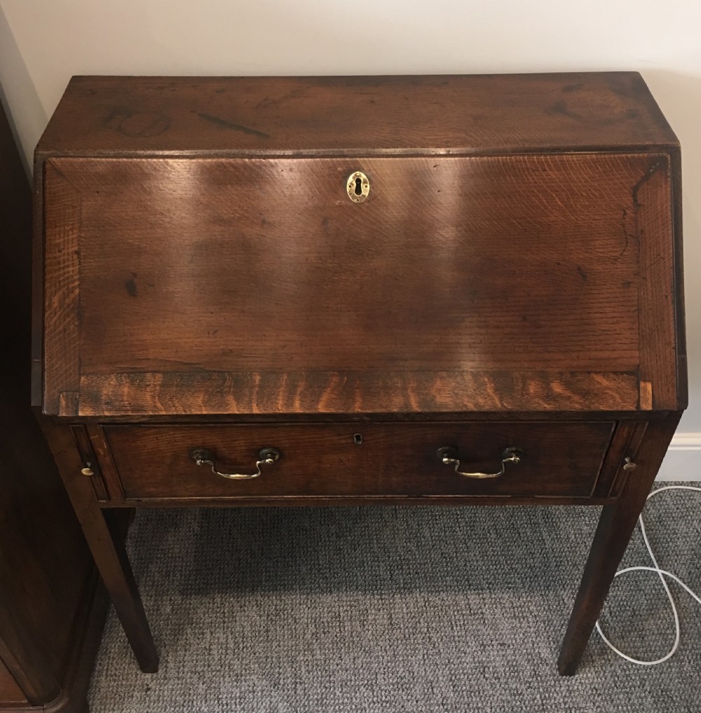Georgian Country Oak Bureau View III