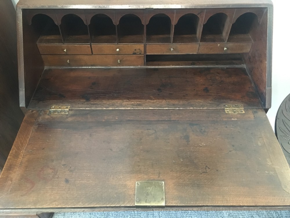 Georgian Country Oak Bureau View IX