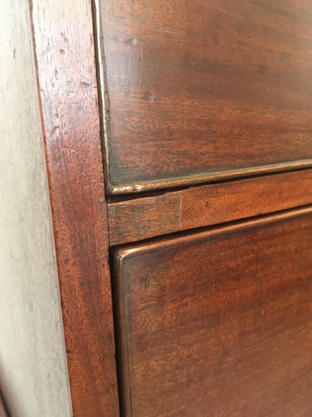 Antique Georgian Mahogany Tallboy Chest on Chest View XIII