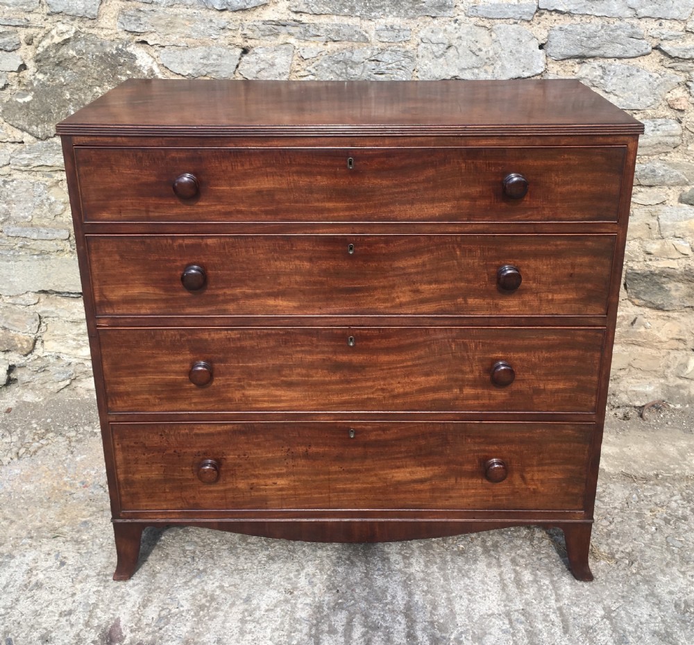 Antique Regency Mahogany Chest of Drawers