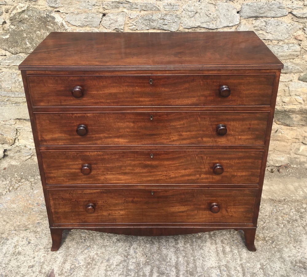 Antique Regency Mahogany Chest of Drawers View V