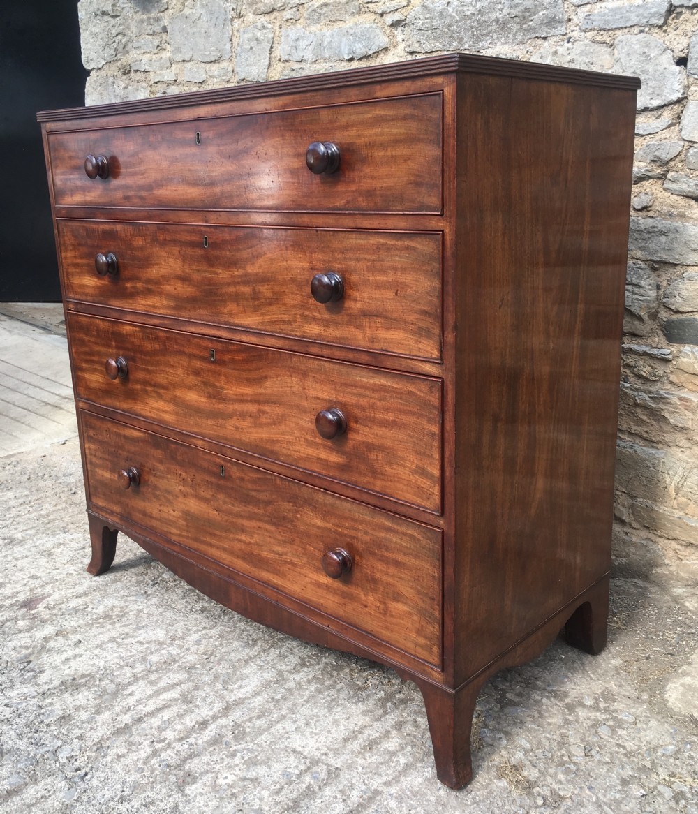 Antique Regency Mahogany Chest of Drawers View VII