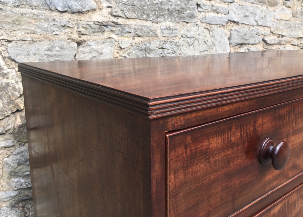 Antique Regency Mahogany Chest of Drawers View IX