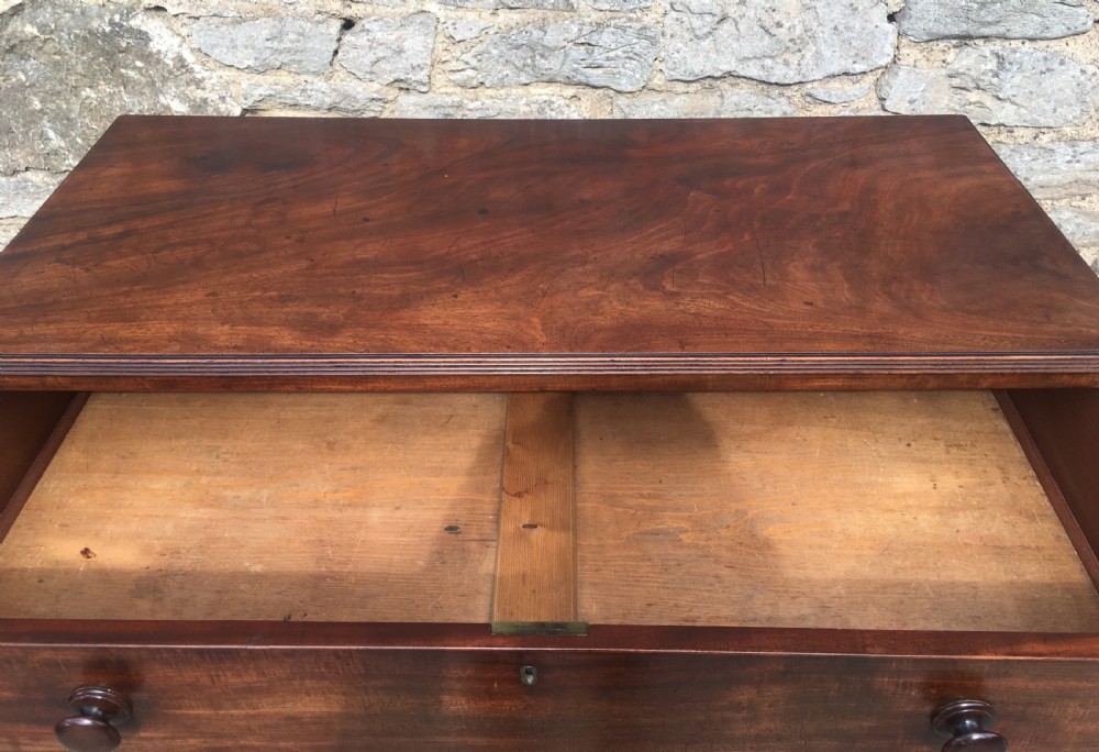 Antique Regency Mahogany Chest of Drawers View XII