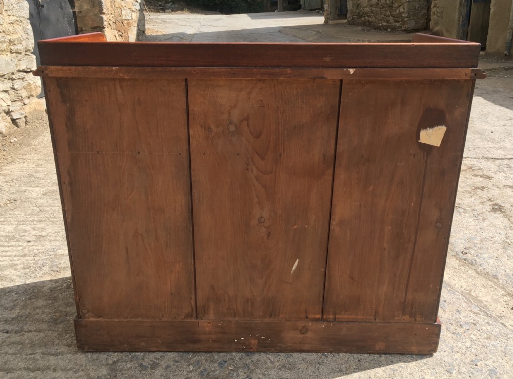 Antique Victorian Mahogany Chest of Drawers with Gallery View XV