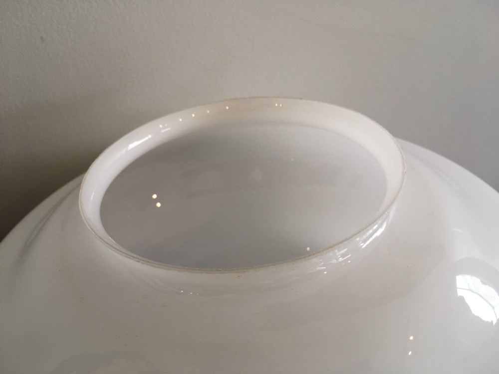 Antique Opaline Glass Pendant Light View VIII