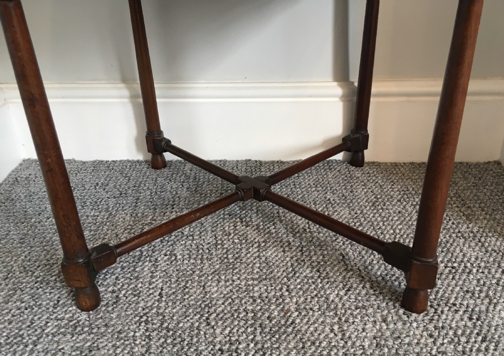 Antique Victorian Mahogany Two Tier Stand  View VIII