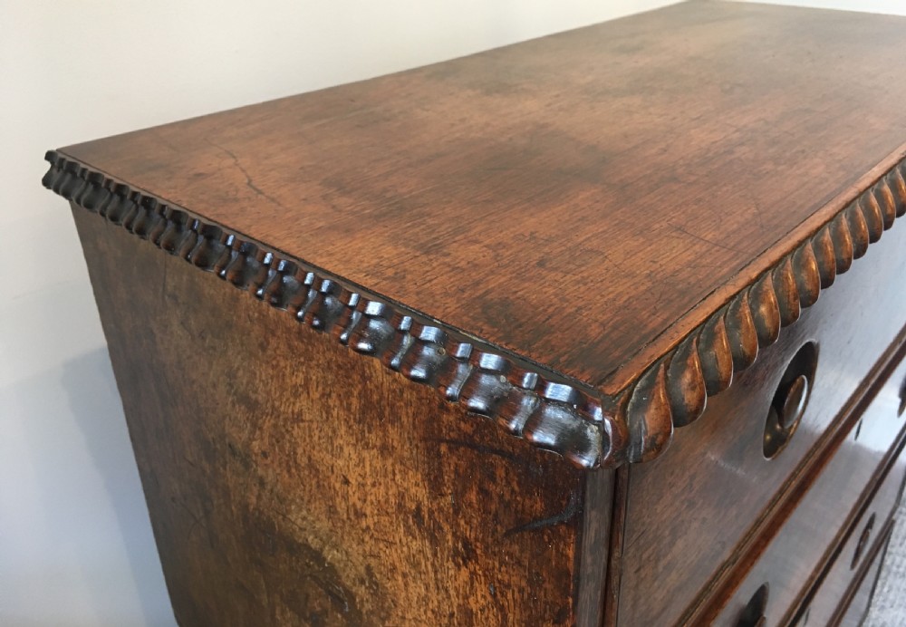 Small Anglo Indian Teak Campaign Chest of Drawers View XVI