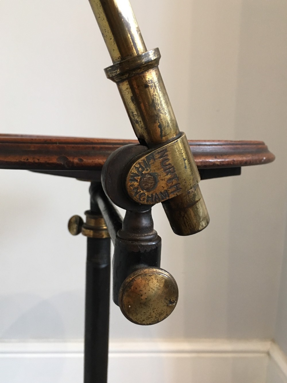 Antique Victorian Adjustable Reading Stand  View V