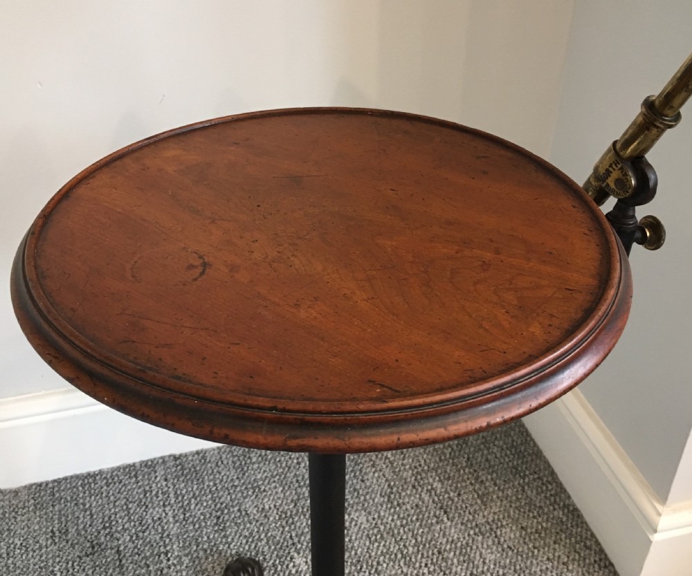 Antique Victorian Adjustable Reading Stand  View VII