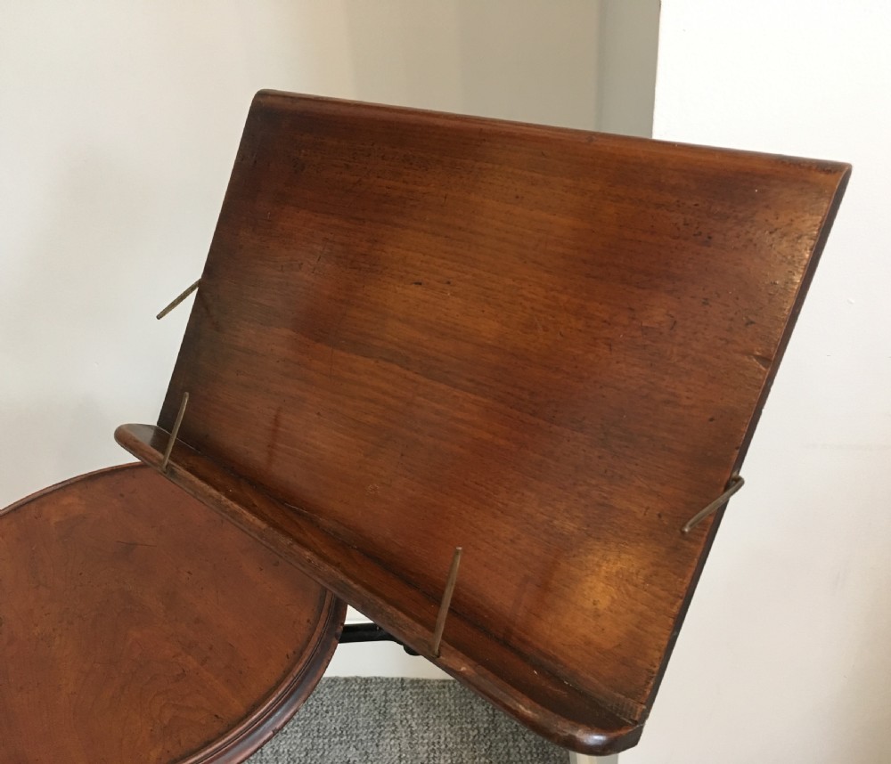 Antique Victorian Adjustable Reading Stand  View VIII