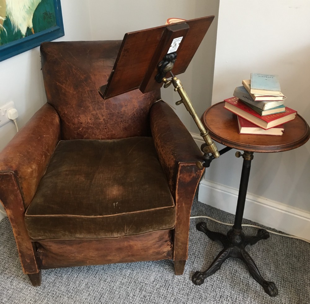 Antique Victorian Adjustable Reading Stand  View XIII