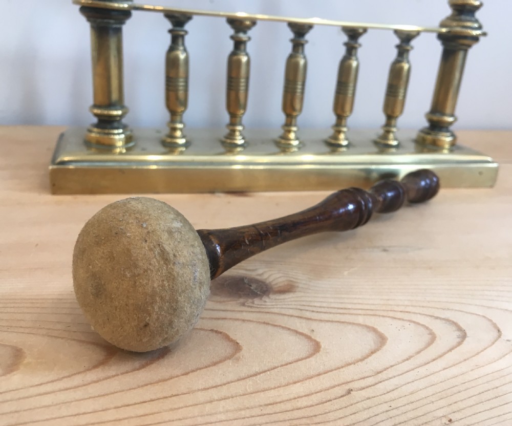 Antique Brass Tabletop Dinner Gong  View X