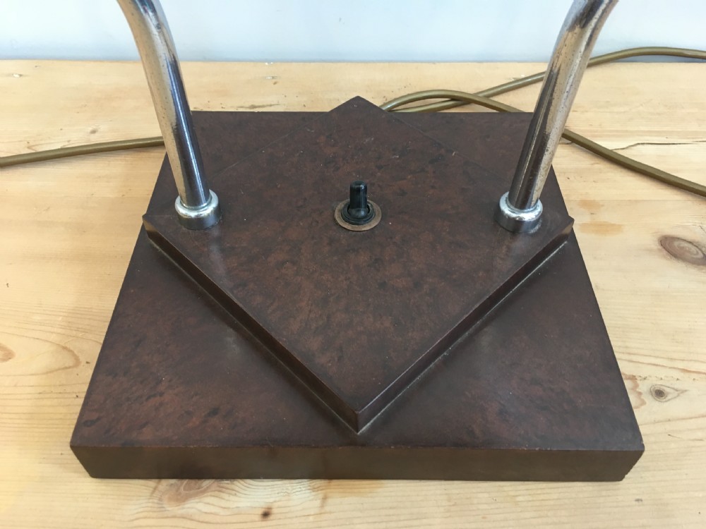 Art Deco Bakelite Bankers Desk Lamp View X