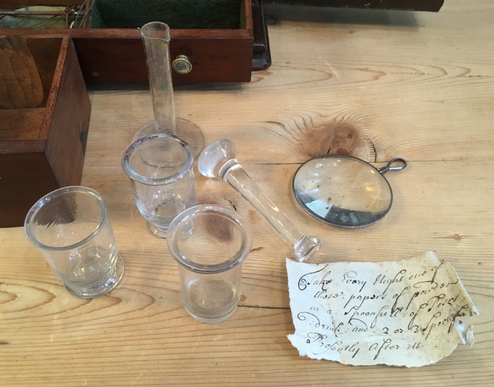 Antique Georgian Mahogany Apothecary Cabinet  View VI