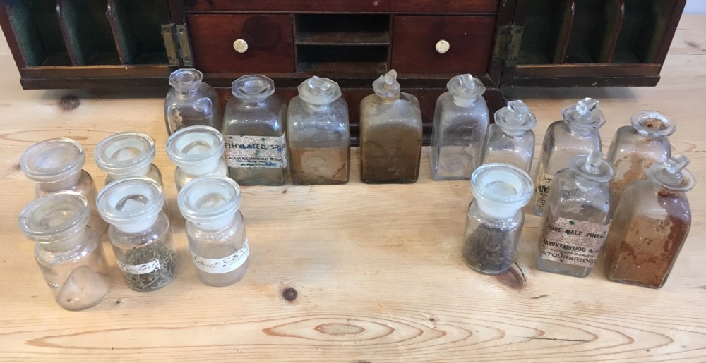 Antique Georgian Mahogany Apothecary Cabinet  View IX