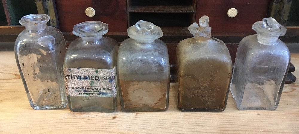 Antique Georgian Mahogany Apothecary Cabinet  View XI