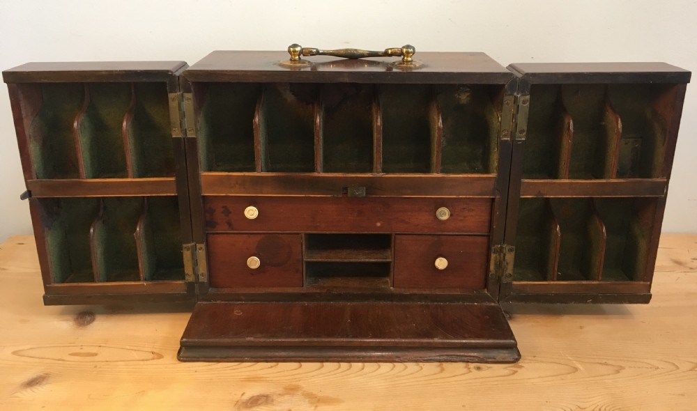 Antique Georgian Mahogany Apothecary Cabinet  View XII