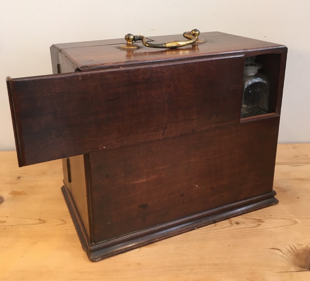 Antique Georgian Mahogany Apothecary Cabinet  View XIV
