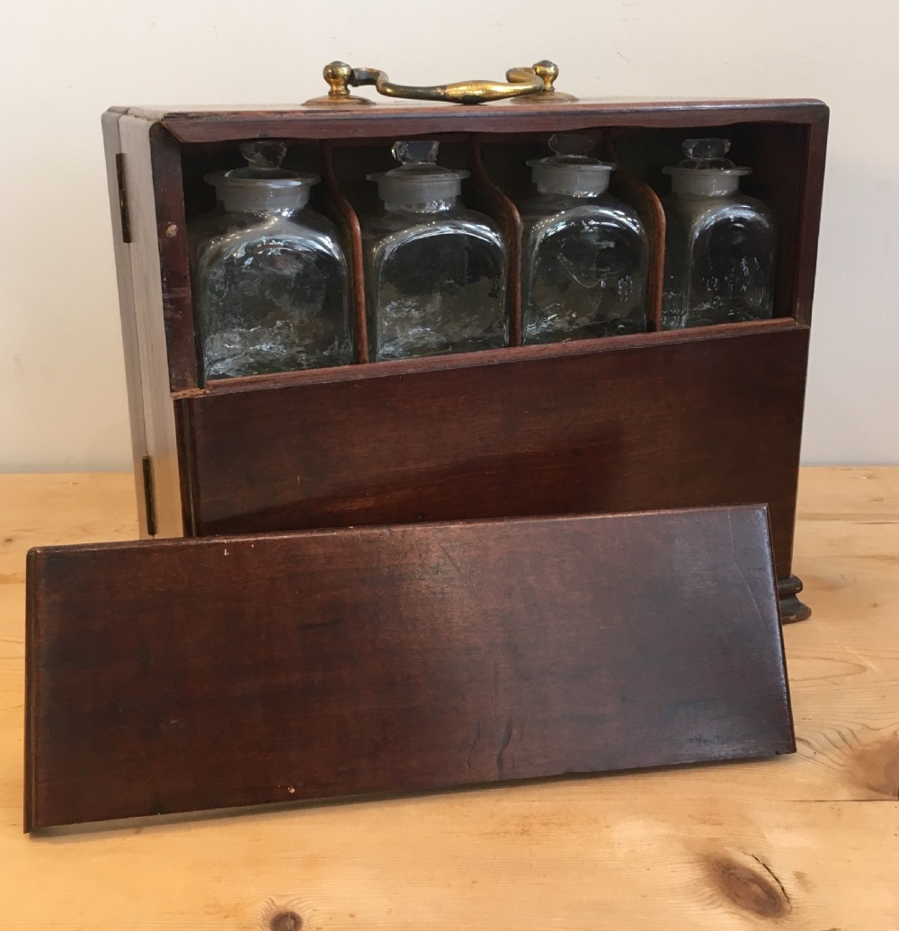 Antique Georgian Mahogany Apothecary Cabinet  View XV