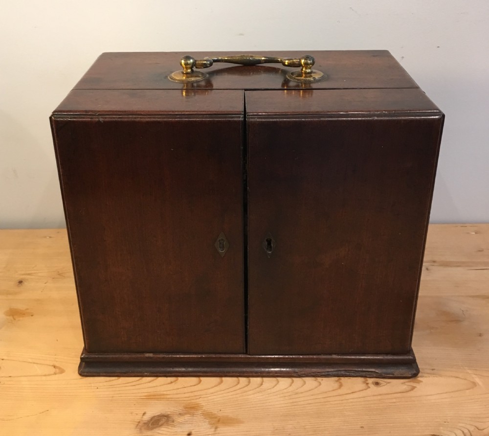 Antique Georgian Mahogany Apothecary Cabinet  View XVII