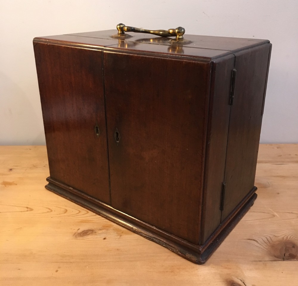 Antique Georgian Mahogany Apothecary Cabinet  View XIX
