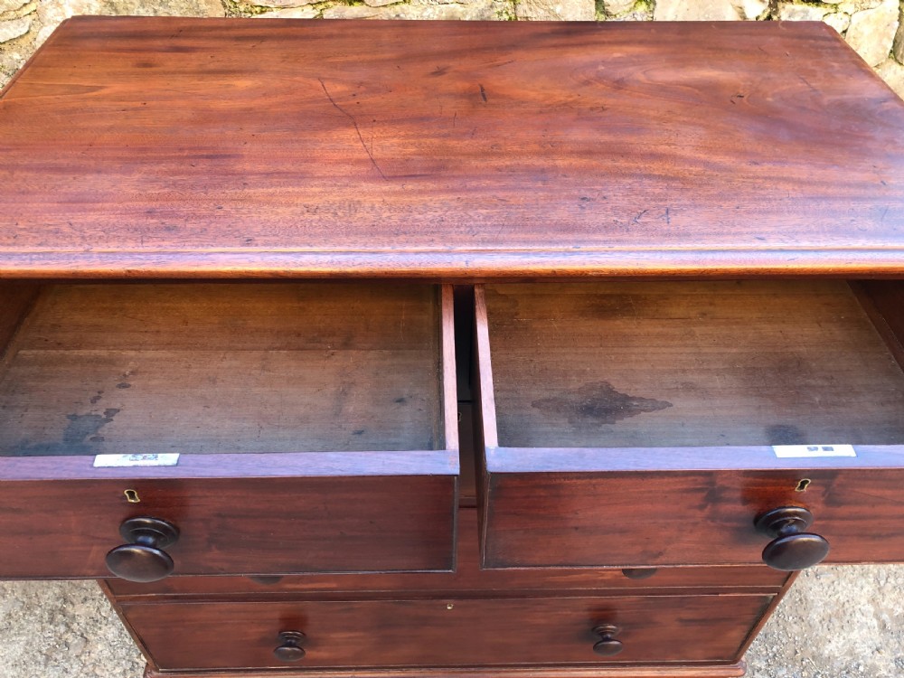 Early Victorian Mahogany Chest of Drawers View XII
