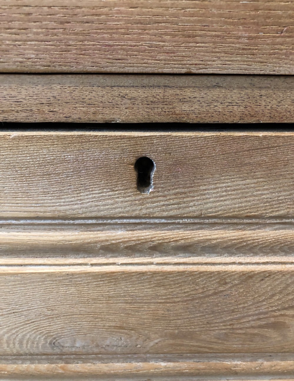 Antique Edwardian Ash Chest of Drawers View X