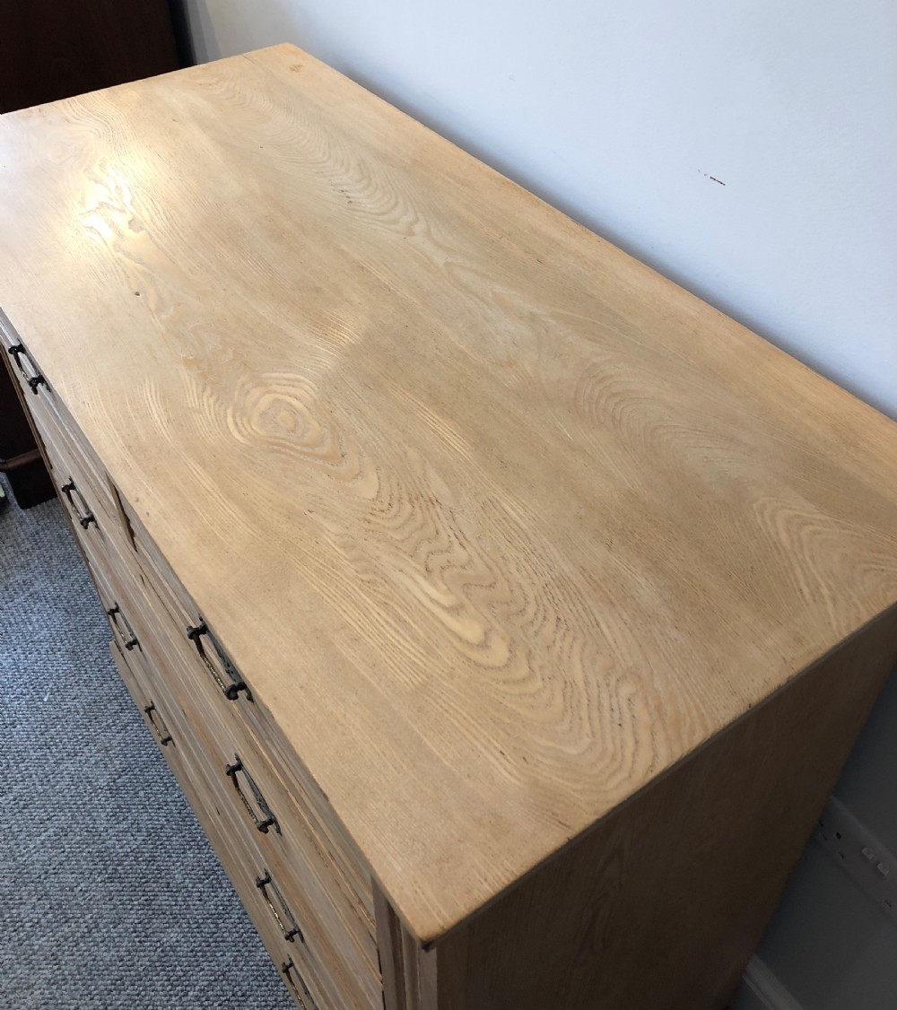 Antique Edwardian Ash Chest of Drawers View XIII