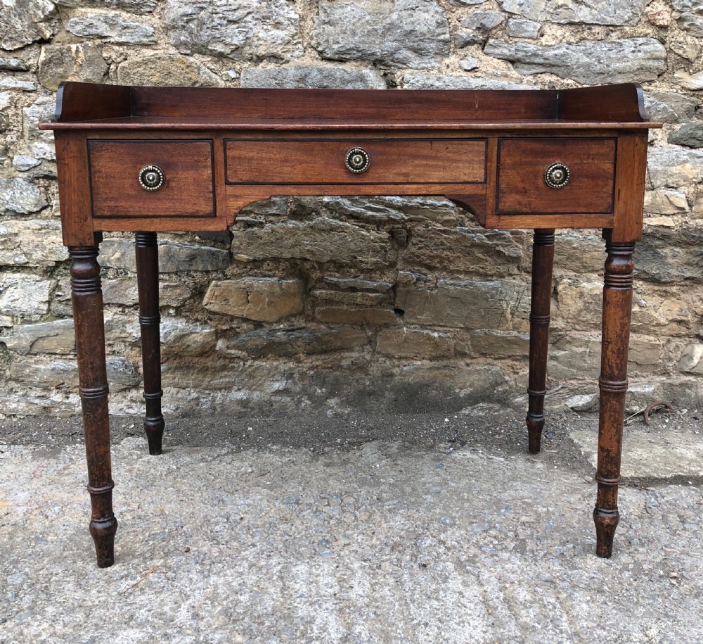 Antique Georgian Mahogany Side Table  View VII