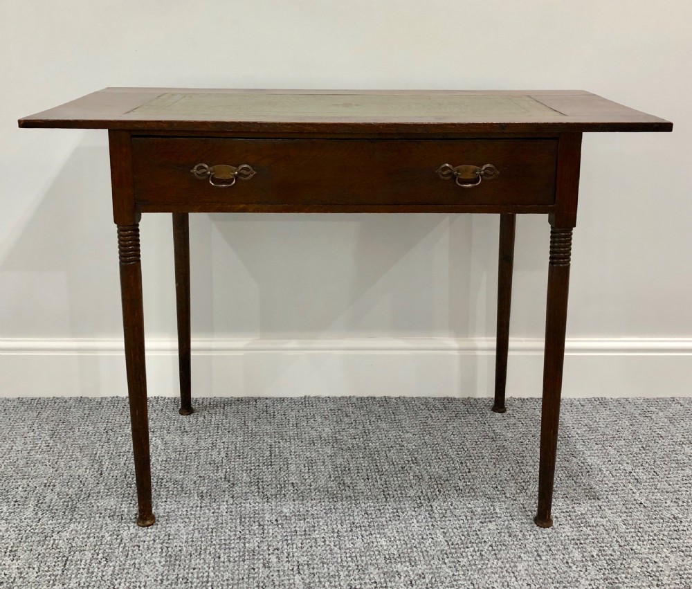 Arts and Crafts Oak Side Table 