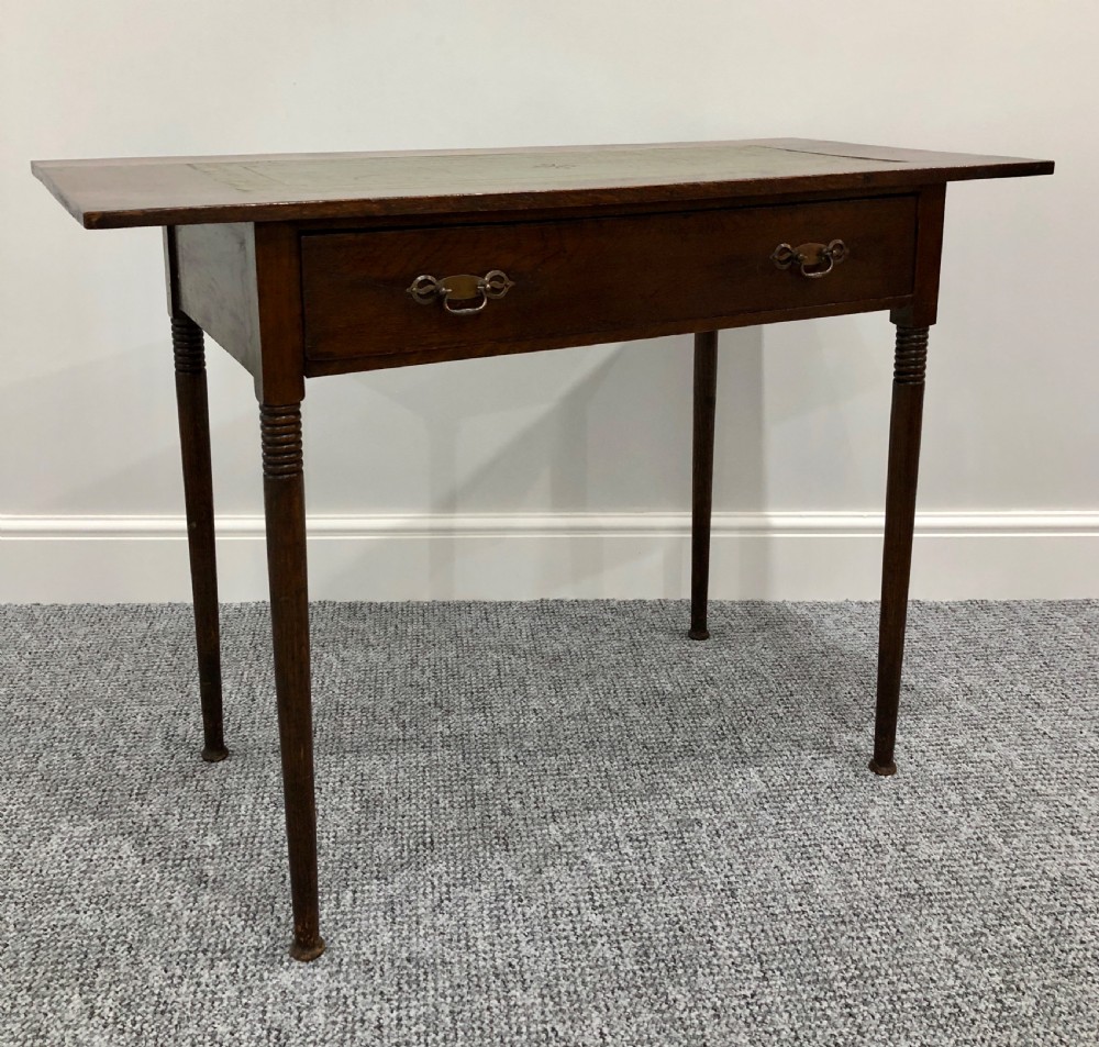 Arts and Crafts Oak Side Table  View II