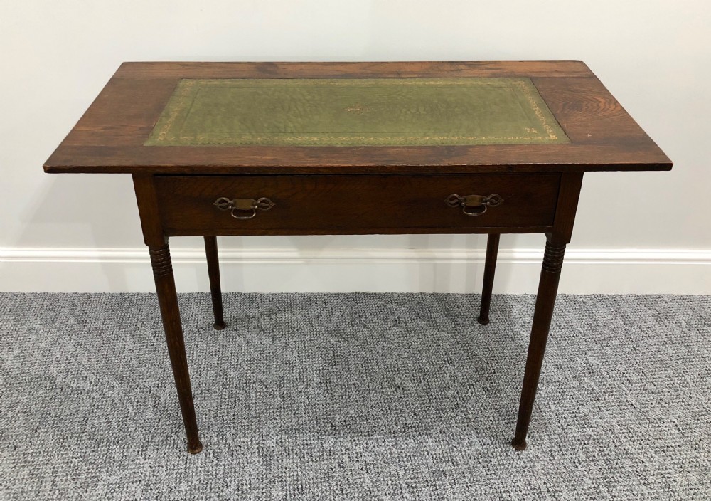 Arts and Crafts Oak Side Table  View III