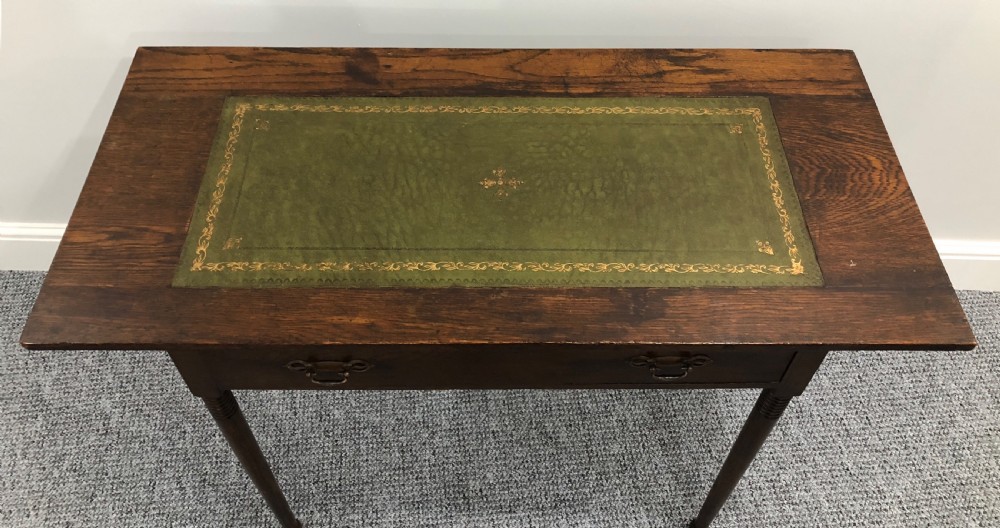 Arts and Crafts Oak Side Table  View IV