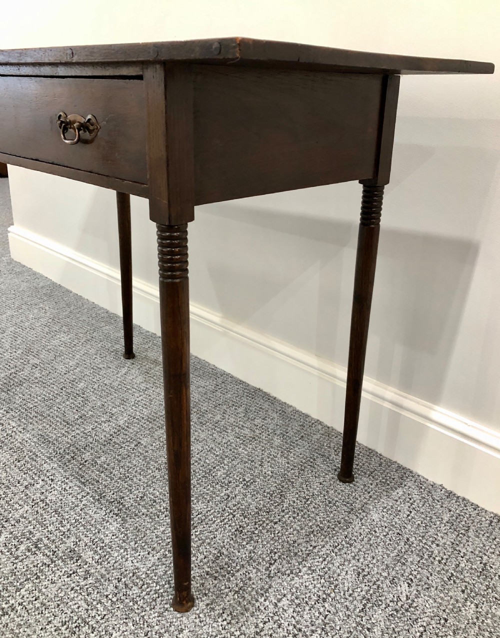 Arts and Crafts Oak Side Table  View IX
