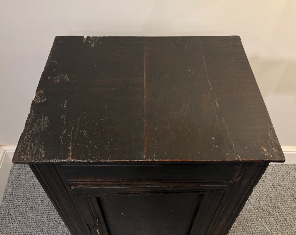 Antique 18th Century Oak Meat Safe Cupboard View VIII