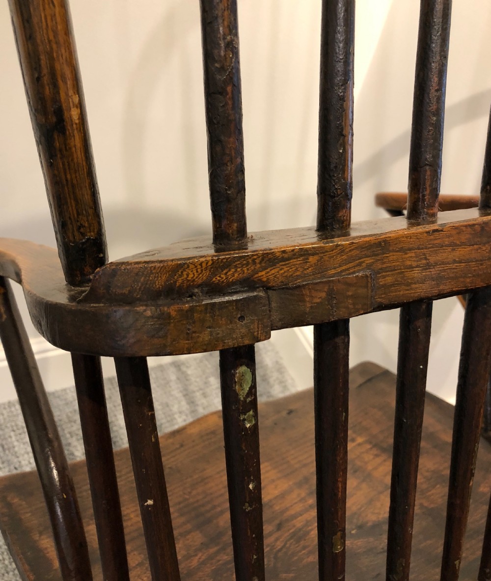 Antique Primitive Westcountry Hoop Back Windsor Chair  View XVIII